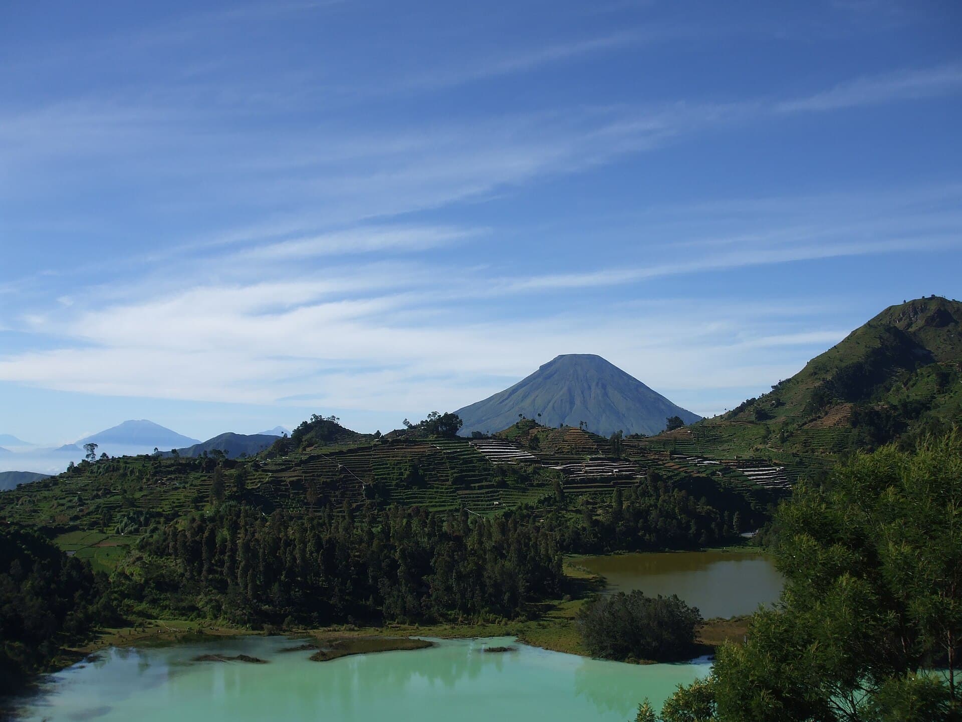 Dieng-plateau, Java